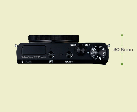 PowerShot G9 X 2. skats