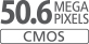 50,6 megapikseļu APS-C izmēra CMOS sensors